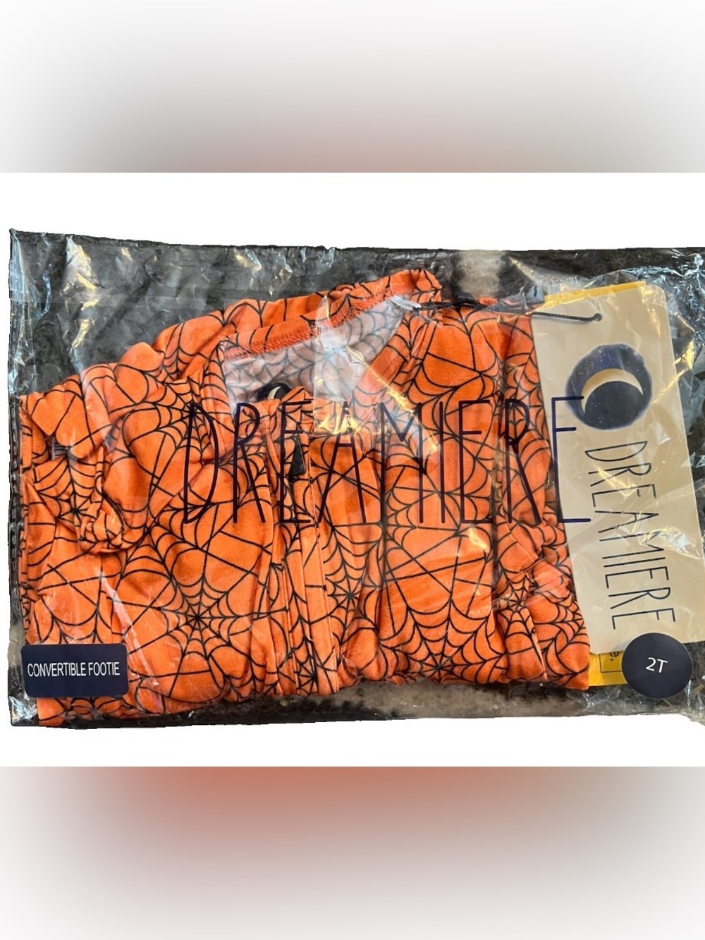 Dreamiere Footie Halloween Pjs 2T NWT